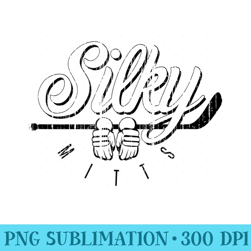 SILKY MITTS HOCKEY PLAYER SHIRT - Sublimation backgrounds PNG - Quick And Seamless Download Process