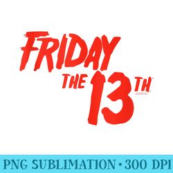 friday the 13th logo - download high resolution png