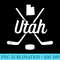 Hockey Utah Salt Lake City Hockey - PNG Download Resource - Boost Your Success with this Inspirational PNG Download