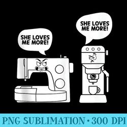 sewing machine coffee maker funny sewing - png picture gallery download