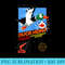 Nintendo NES Duck Hunt Retro Vintage Cover - Sublimation images PNG download - Capture Imagination with Every Detail