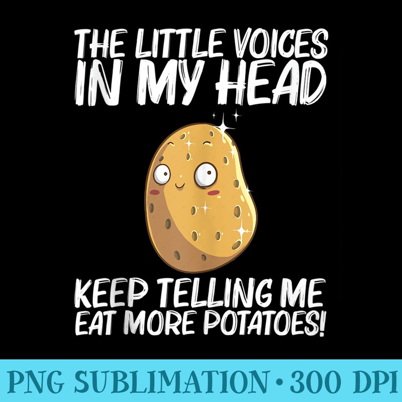 Cute Potato For Vegetable Baked Potato Lovers - PNG Picture Download - Premium Quality PNG Artwork