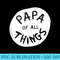 Dr. Seuss Papa of all Things Emblem - PNG Download Transparent Background - Perfect for Personalization