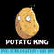 Cute Potato For Men Dad Vegetable Baked Potato Lovers - Sublimation clipart PNG - Perfect for Sublimation Art