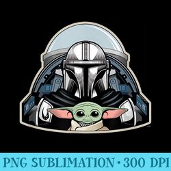 star wars the mandalorian season 3 n1 starfighter grogu - png download template
