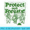 Star Wars Ewoks Protect Our Forests Camp Disney - Shirt Graphic Resources - Versatile And Customizable Designs