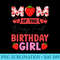 Mom of The Berry First Birthday Girl Sweet Strawberry - PNG Download Template - Perfect for Personalization