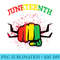 Juneteenth Fist Flag Melanin Black Freedom Day Since 1865 - PNG Clipart Download - Spice Up Your Sublimation Projects