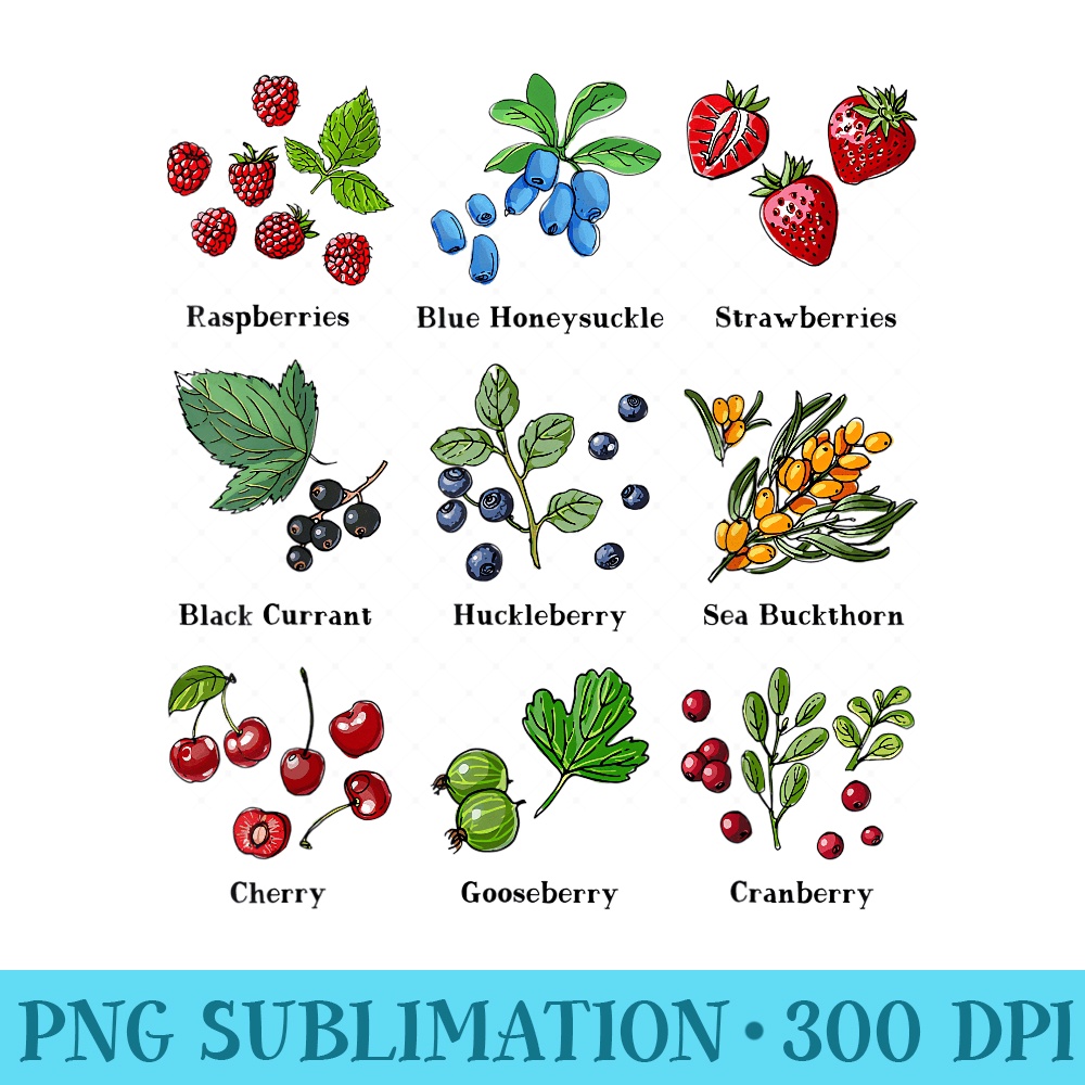 Cottagecore Aesthetic Strawberry Berries Wild Berry - High resolution PNG download - Transform Your Sublimation Creations