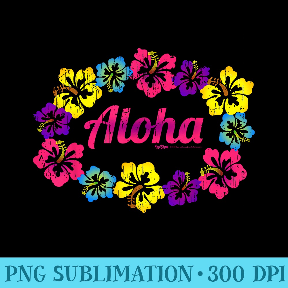 Vintage Islands Hawaii Aloha State - PNG Image Download - Vibrant and Eye-Catching Typography