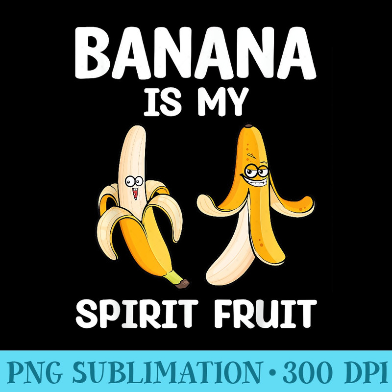 Cute Banana Design For Fruit Banana Lovers - PNG Design Files - Quick And Seamless Download Process