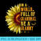 In A World Full Of Grandmas Be A Grammy Sunflower Hippie - PNG Download Transparent Background - Bold & Eye-catching