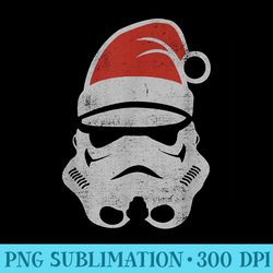 star wars christmas stormtrooper holiday - png download icon