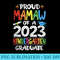 Proud Mamaw Of A Kindergarten Grad Graduation Class of 2023 - PNG Download Illustration - Eco Friendly And Sustainable Digital Products
