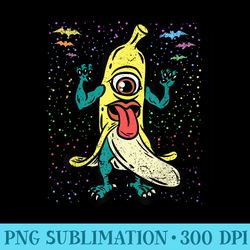 japanese yokai banana halloween funny monster - high quality png download