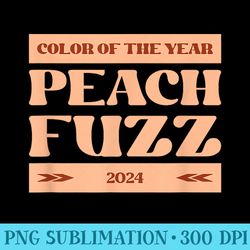 color of the year 2024 peach fuzz - png download icon