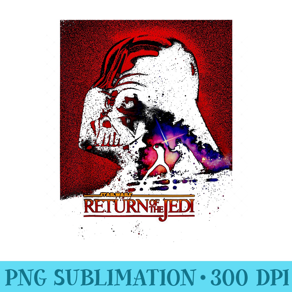 Star Wars Return Of The Jedi Darth Vader Dark Poster - PNG Download Clipart - Capture Imagination with Every Detail