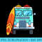 Surf Van Surfboard Palm Trees Surfing Surfer Waves Summer - Transparent PNG download - Lifetime Access To Purchased Files