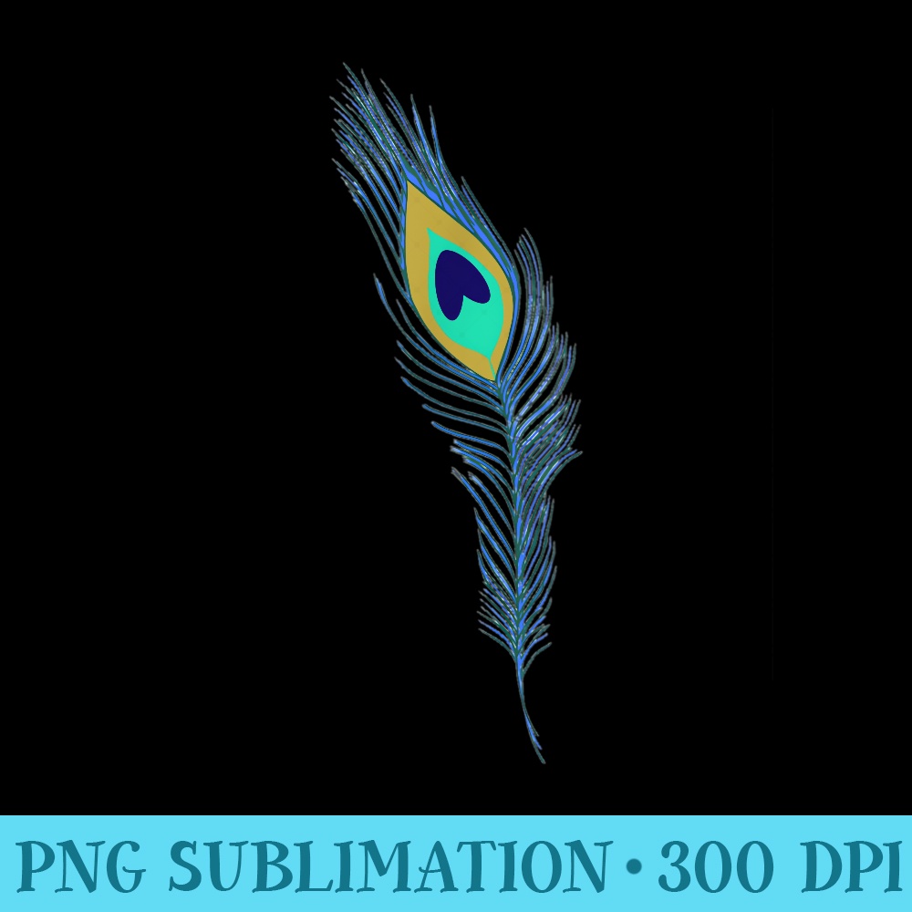 Peacock Feather T Peacock Lover Bird Watcher - PNG Sublimation - Add a Festive Touch to Every Day