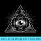 All seeing Eye Mystic T Alchemy Tarot - PNG Download Vector - Add a Festive Touch to Every Day