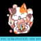 Bubble Tea Cat Boba Neko Anime Kawaii Japanese Women Girls - Stylish Shirt PNG - Versatile And Customizable Designs