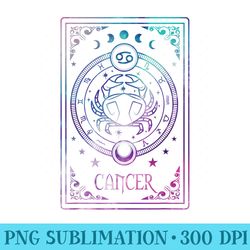 cancer tarot card june july birthday astrology zodiac sign - trendy png designs