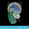 vinpauld Pavo the Peacock Constellation Art Nouveau - Sublimation backgrounds PNG - Boost Your Success with this Inspirational PNG Download