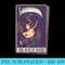 Blackcraft Vintage Death the Grim Reaper Kiss Tarot Card - Shirt Illustration PNG - Capture Imagination with Every Detail