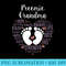 Preemie Grandma Preemie or NICU Grandma - Transparent Shirt Clip Art - Revolutionize Your Designs