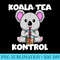 Koala Tea Boba Bubble Tea Milk Tea Pearls Kawaii Anime Bear - PNG Download Vector - Perfect for Sublimation Mastery