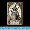 Raccoon Tarot Card The Magician Witchcraft Occult Raccoon - PNG Picture Download - Enhance Your Apparel with Stunning Detail