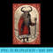 Krampus Tarot Card Design Xmas Hail Santa Christmas Clothing - High resolution PNG download - Unique And Exclusive Designs