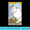 Tarot Cat The Fool Tarot Card Crying Cat Meme - Shirt Graphics for Download - Instantly Transform Your Sublimation Projects