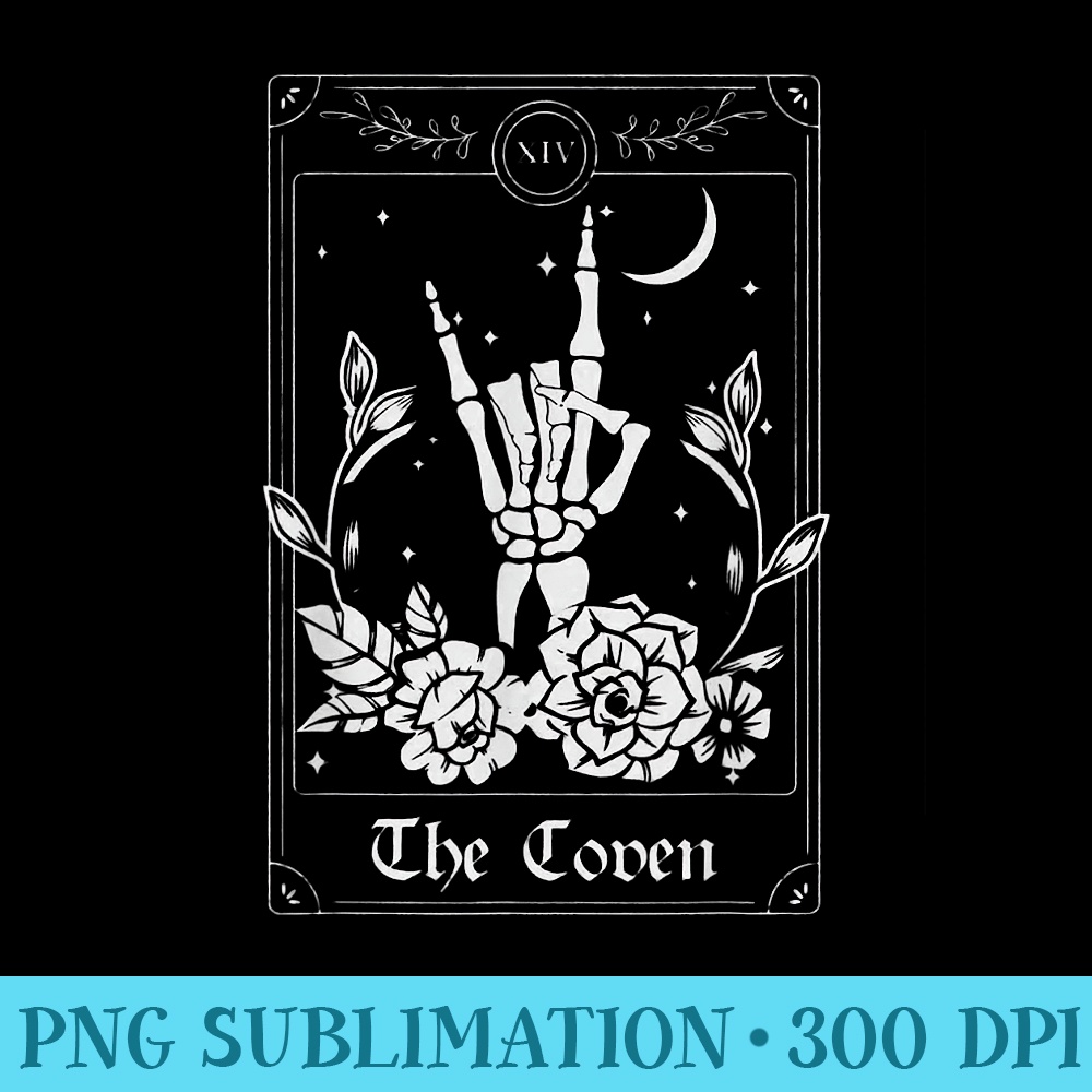 Wedding Tarot Card The Coven Halloween Bachelorette Matching - PNG design downloads - Bring Your Designs to Life