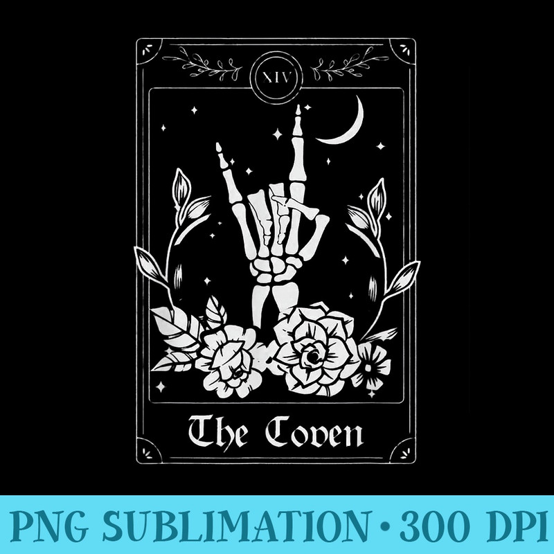Wedding Tarot Card The Coven Halloween Bachelorette Matching - PNG design downloads - Bring Your Designs to Life