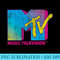 MTV Colorful Pocket Logo Music Television Graphic T - Sublimation templates PNG - Unlock Vibrant Sublimation Designs