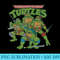 nage Mutant Ninja Turtles Character Group T - PNG Download - Vibrant and Eye-Catching Typography