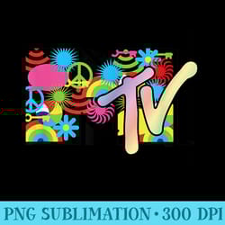 mtv icon collage logo - unique png artwork
