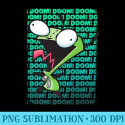 nickelodeon invader zim gir impending doom song premium - png download high quality