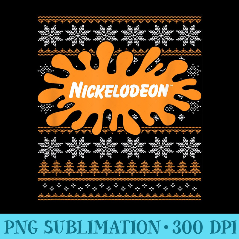 Nickelodeon Christmas Slime Logo Ugly - PNG Download Button - Trendsetting And Modern Collections