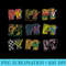 MTV Music Television Vintage Eighties Pop Art Logo Grid - Sublimation graphics PNG - Instantly Transform Your Sublimation Projects