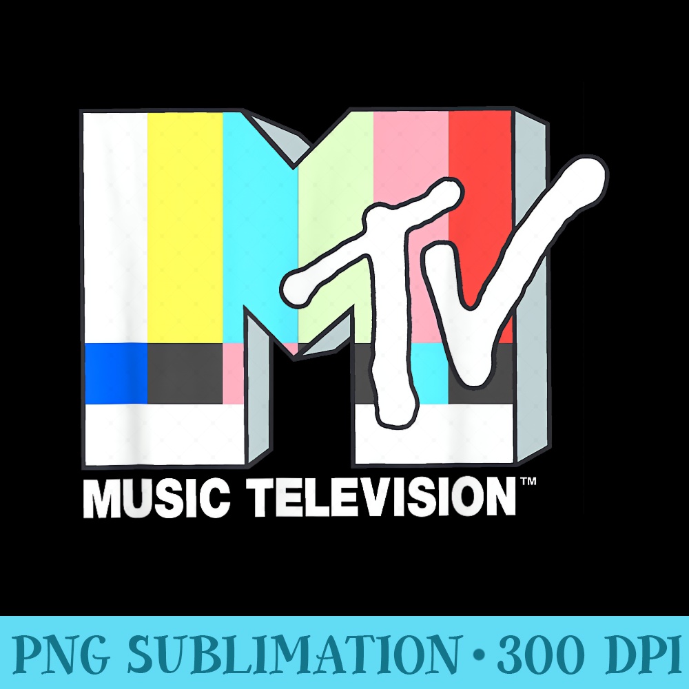 MTV Retro TV Signal Out Logo - PNG Clipart Download - Capture Imagination with Every Detail