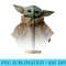 Star Wars The Mandalorian Logo The Child Simple Portrait - PNG Download Transparent Background - Create with Confidence
