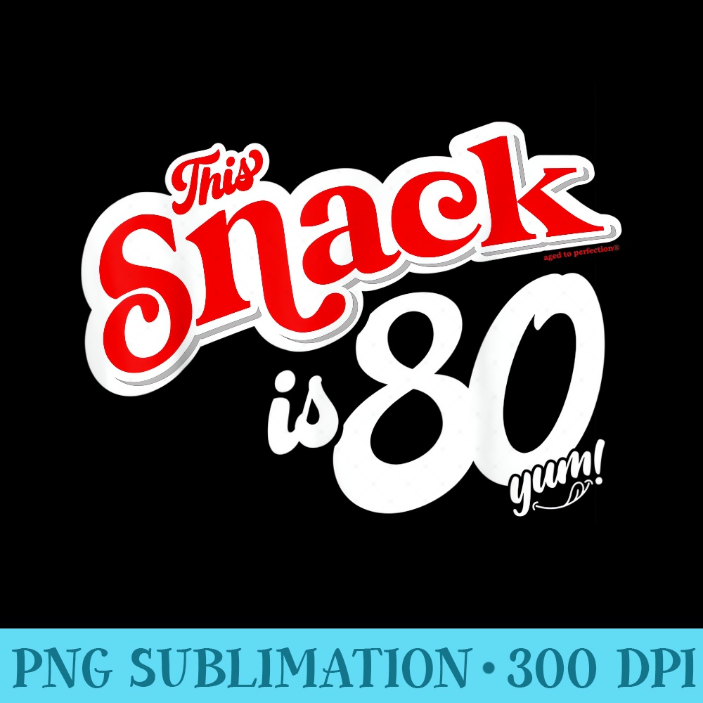 80th Birthday 1943 aged to perfection attractive snack - Casual Shirt PNG - Bring Your Designs to Life