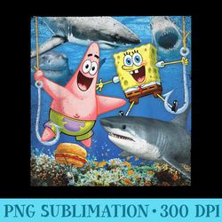 spongebob squarepants patrick picture perfect t - download png images