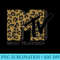 Classic MTV Leopard Print Logo T s - PNG Graphics Download - Perfect for Creative Projects
