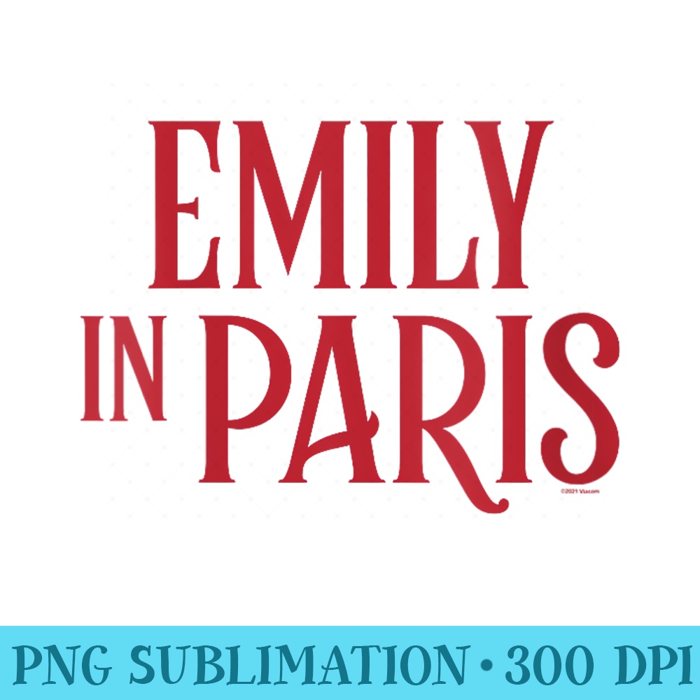 Womens Emily In Paris Red Logo 1088.jpg