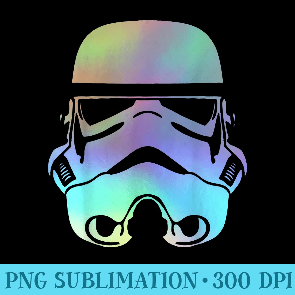 Star Wars Storm Trooper Neon Rainbow Graphic T 0951.jpg