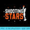 Shooting Stars Basketball Hoops Ball Bball Dunk - PNG Download - Revolutionize Your Designs