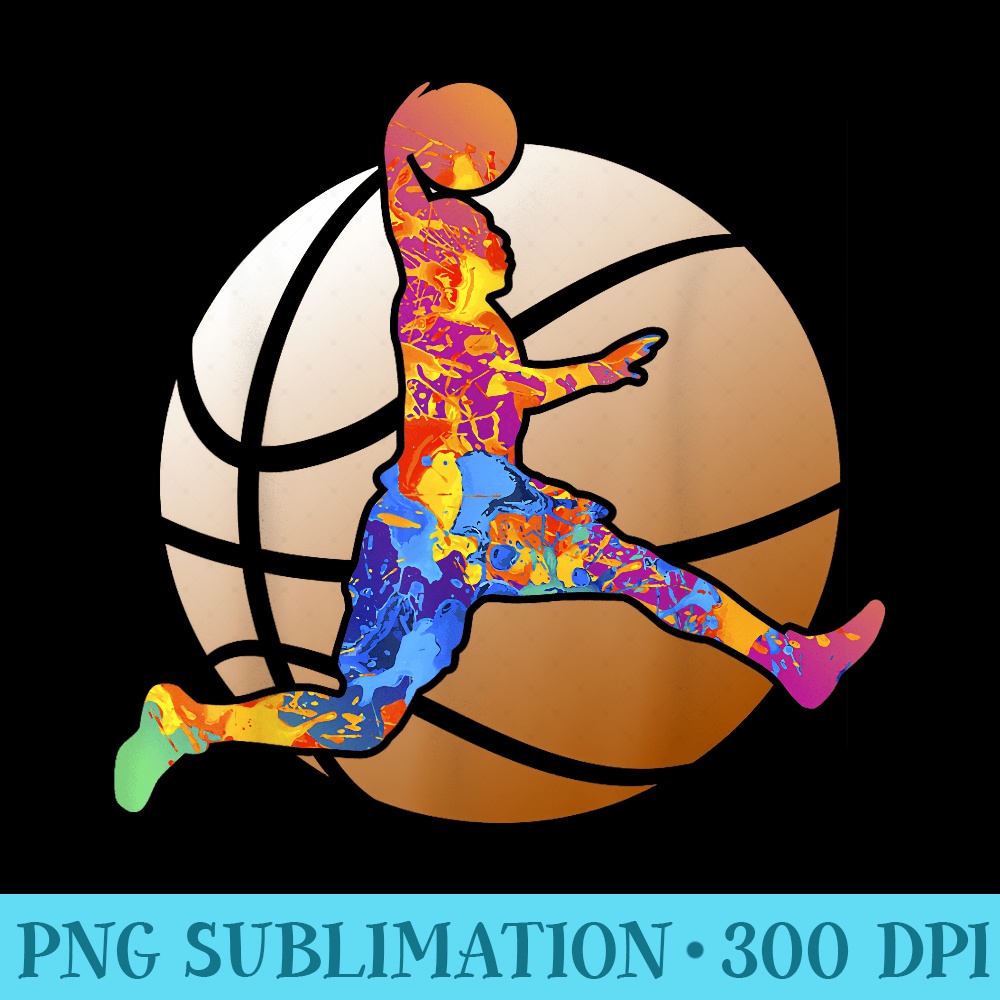 Sports Basketball Player Basketball Graphic - PNG Download Collection - Perfect for Personalization